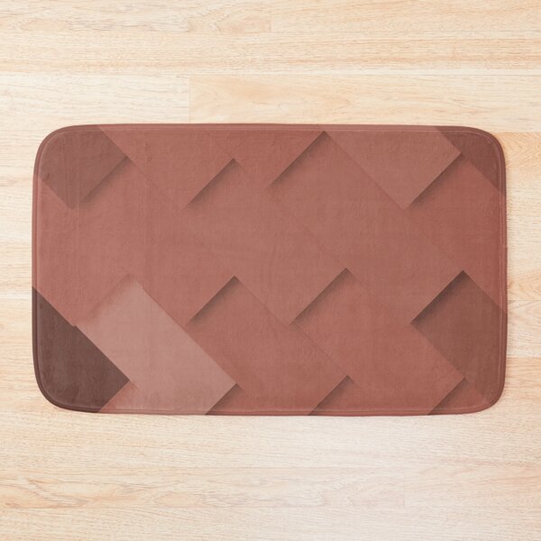 Item preview, terracotta/orange pattern, layered like shingles, tiles or those paint swatches you just cannot choose from! designed and sold by Alice-Mills.
