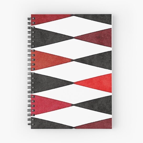 Item preview, Retro Harlequin Pattern in Red, White and Black, perfect for throw pillows and cushions. designed and sold by Alice-Mills.