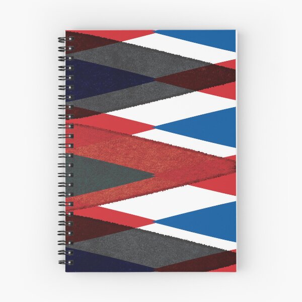 Item preview, Retro Harlequin Pattern in Red, White, Blue and Black, perfect for throw pillows and cushions. designed and sold by Alice-Mills.