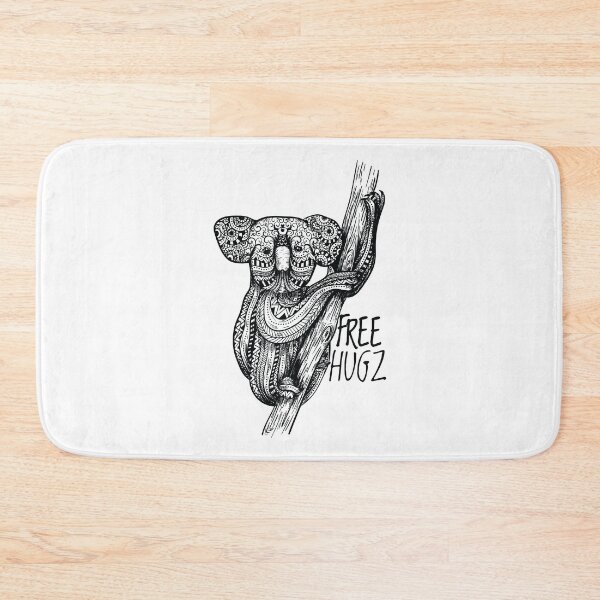 Item preview, Koala, mandala, free hug designed and sold by DerSenat.