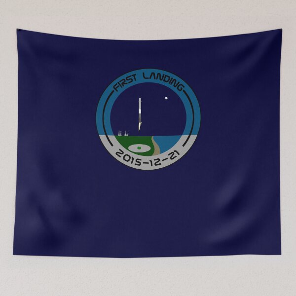 Item preview, Falcon 9 First Landing designed and sold by MissionPatch.