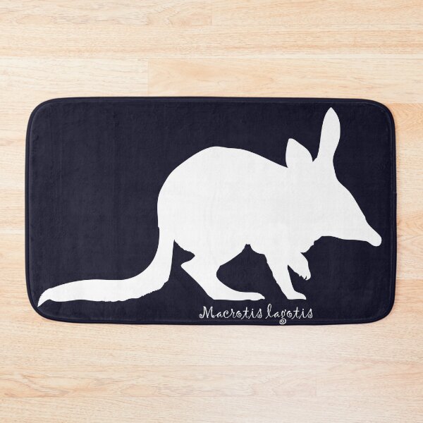 Item preview, White Bilby Silhouette designed and sold by NinGaui.