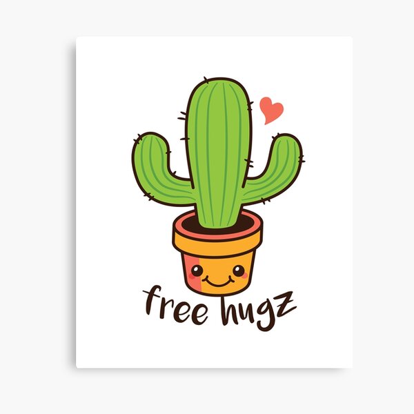 Artikel-Vorschau von Kaktus, free hug, designt und verkauft von DerSenat.