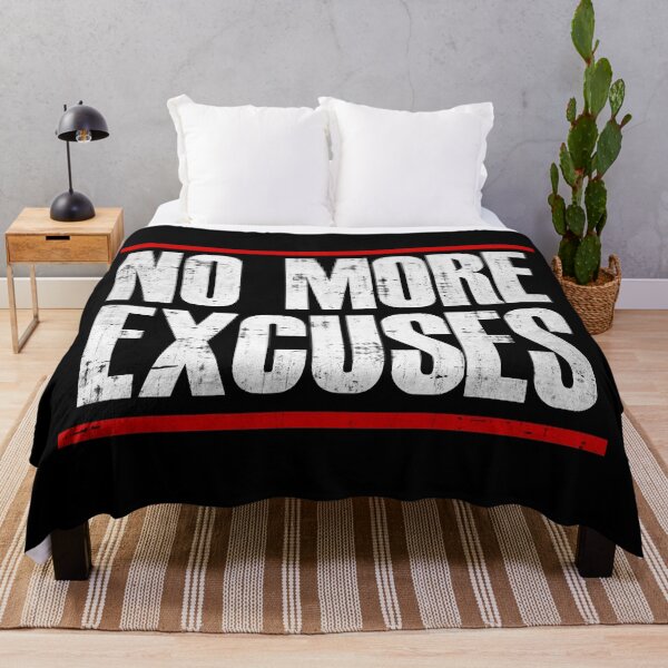 Item preview, No More Excuses designed and sold by RebelFlag.
