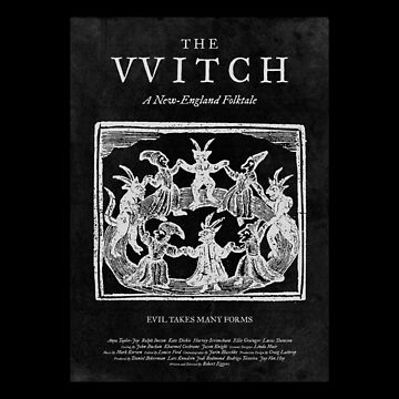 Artwork thumbnail, The Witch Film Movie Poster Black Phillip Thomasin VVitch by IdlyBlue