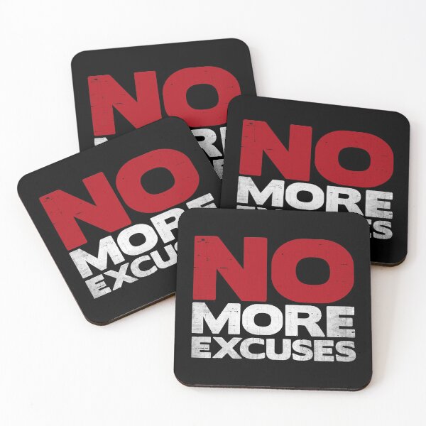 Item preview, No More Excuses designed and sold by RebelFlag.