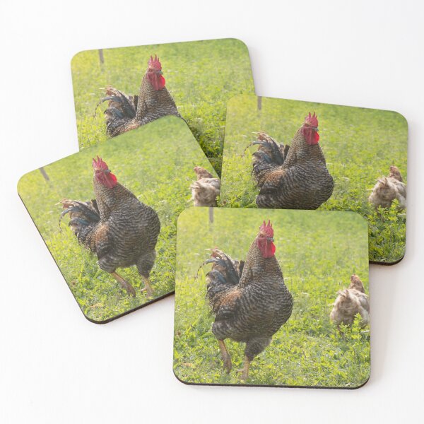 Item preview, Rooster in the garden designed and sold by Olimpia Negura.