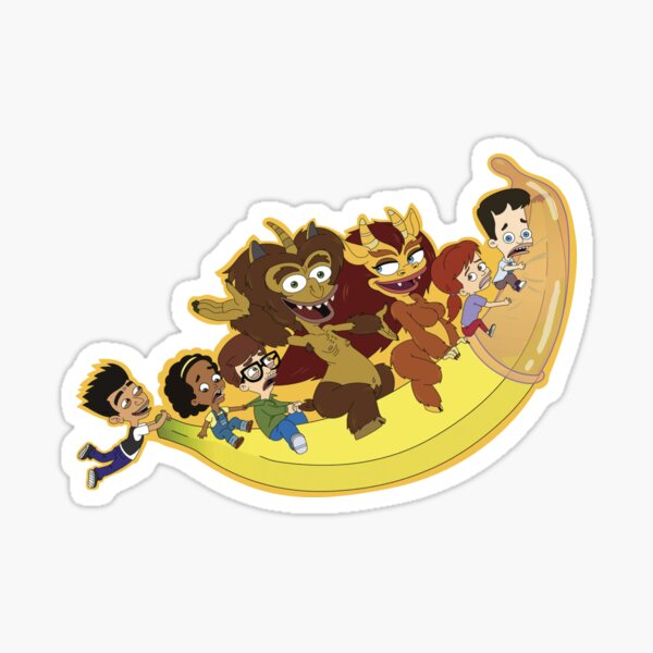 Big mouth Sticker