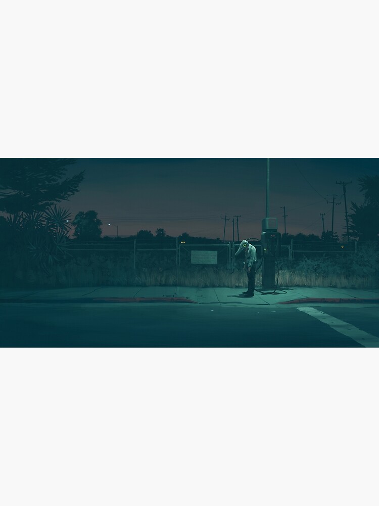Midnight Upload by simonstalenhag