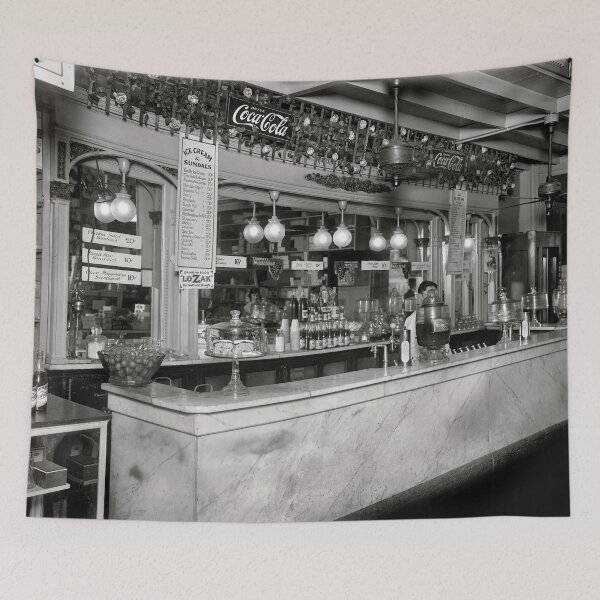 Item preview, Original People's Drug Store Soda Fountain - 1921 designed and sold by BritishYank.