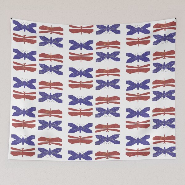 Item preview, Dragonfly Butterfly Pattern designed and sold by Matt Malloy.