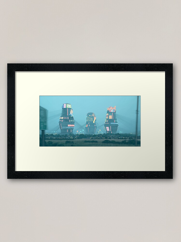 Alternate view of Bell Towers Framed Art Print
