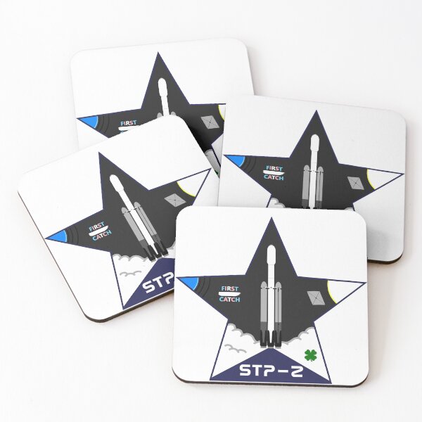 Item preview, Falcon Heavy STP-2 Mission Patch designed and sold by MissionPatch.