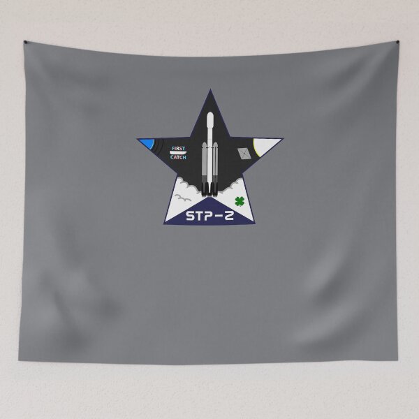 Item preview, Falcon Heavy STP-2 Mission Patch designed and sold by MissionPatch.