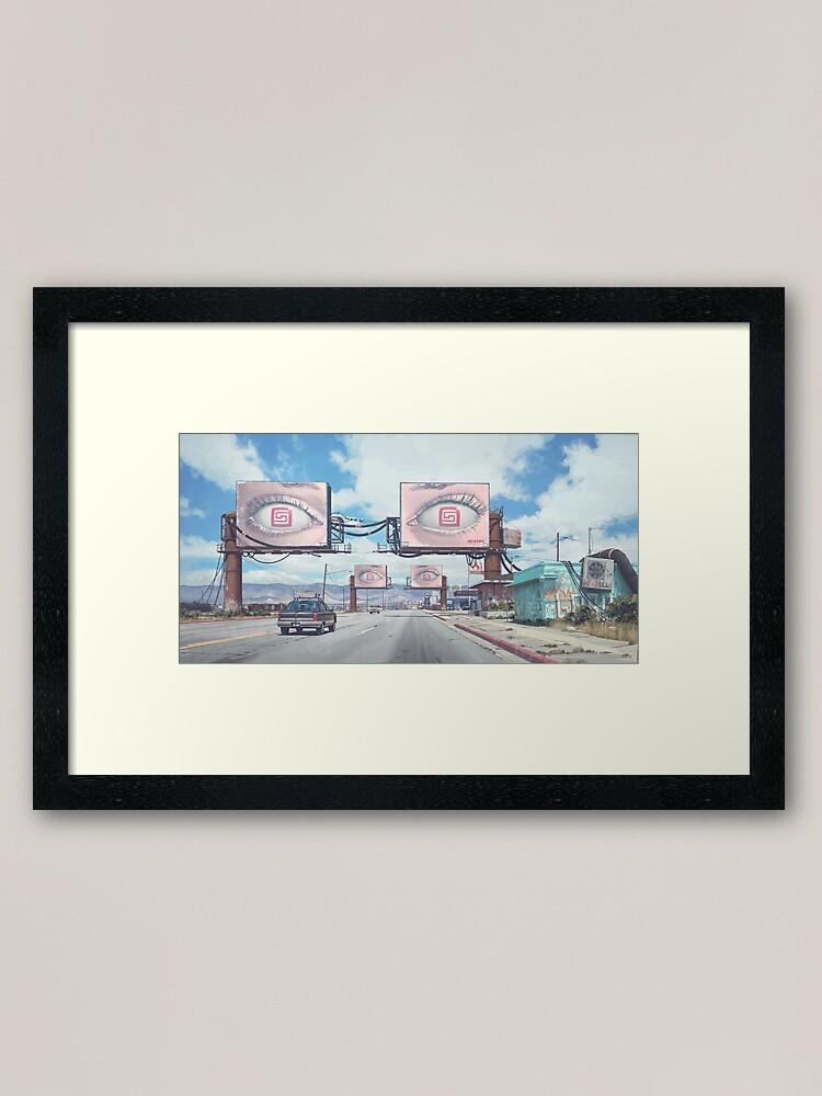 Alternate view of Mojave Framed Art Print