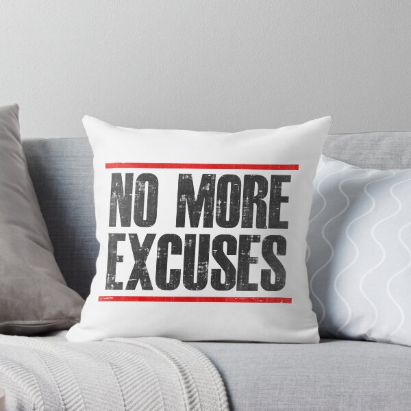 Item preview, No More Excuses designed and sold by RebelFlag.