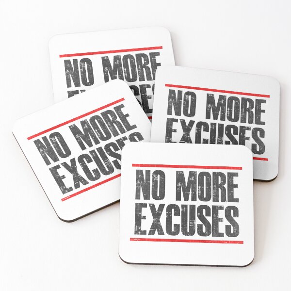Item preview, No More Excuses designed and sold by RebelFlag.