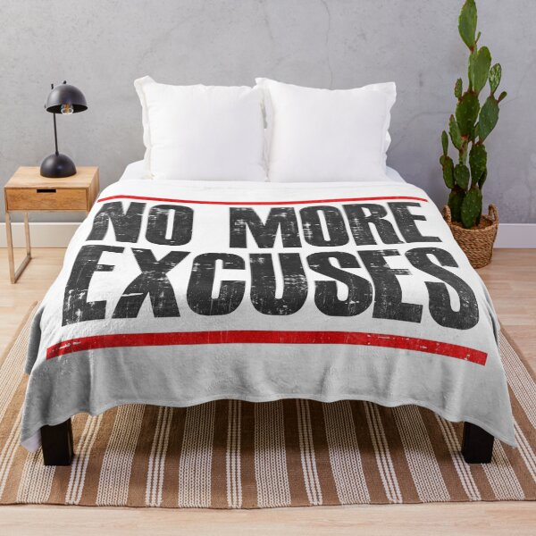 Item preview, No More Excuses designed and sold by RebelFlag.