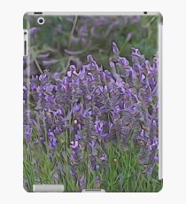 Illustrated lavender iPad Case/Skin