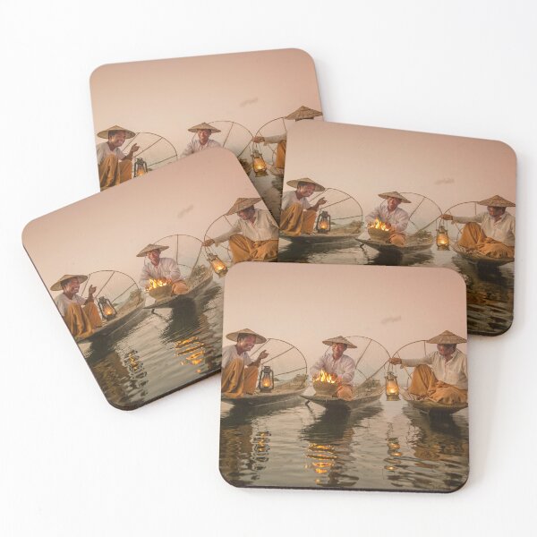 Item preview, Myanmar Fishermen designed and sold by Glynn  Lavender.