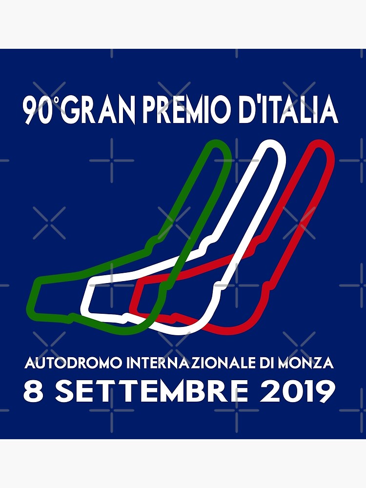 Discover 90 Gran Premio D'Italia 2019 Premium Matte Vertical Poster