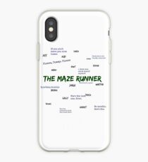 The Maze Runner Qoutes iPhone Case