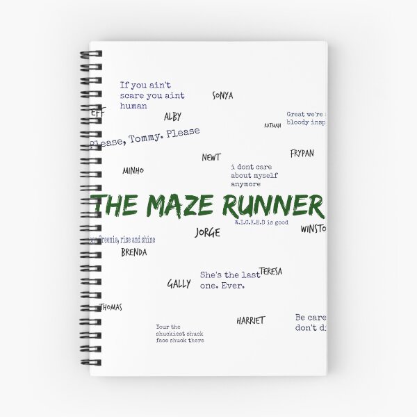 Item preview, The Maze Runner Qoutes  designed and sold by thatfangirlgini.