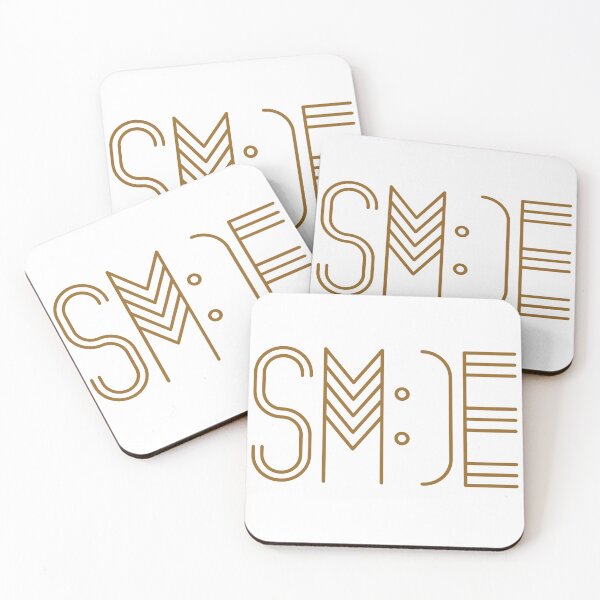 Artikelvorschau, Motivational Inspirational and Positive quote -  smile typography text art by Word Fandom - wordfandom entworfen und verkauft von Kerry Pritchard.