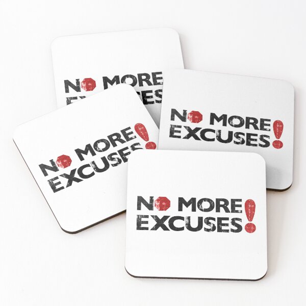 Item preview, No More Excuses designed and sold by RebelFlag.
