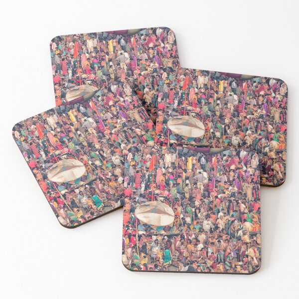 Item preview, Pilgrims on the Ganges designed and sold by Glynn  Lavender.