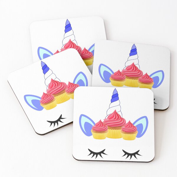 Item preview, unicorn crown cupcake designed and sold by atevern.