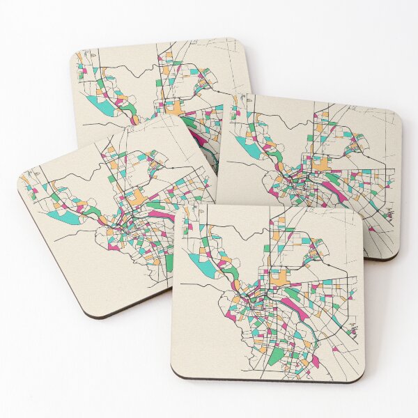 Item preview, El Paso, Texas Street Map designed and sold by A Deniz Akerman.