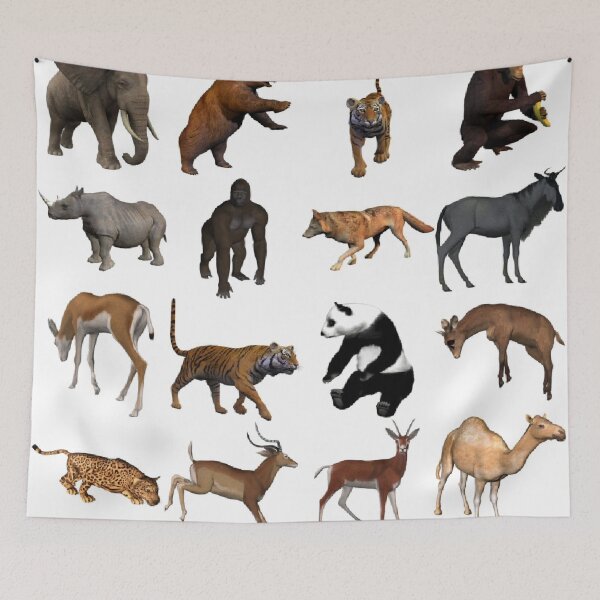 Item preview, Wild animals designed and sold by TJ-Allen.