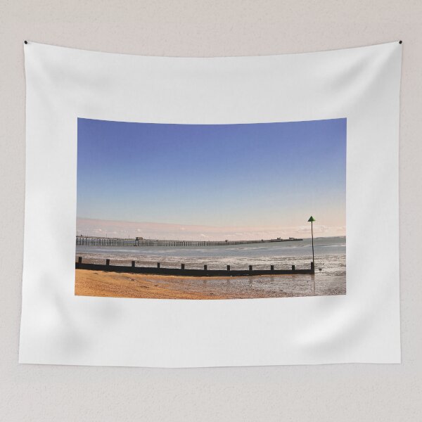 Item preview, Southend Pier and Three Shells Beach Essex designed and sold by AndyEvansPhotos.