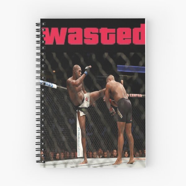Item preview, Jon Jones WASTED Daniel Cormier KO UFC designed and sold by Fatality MMA.