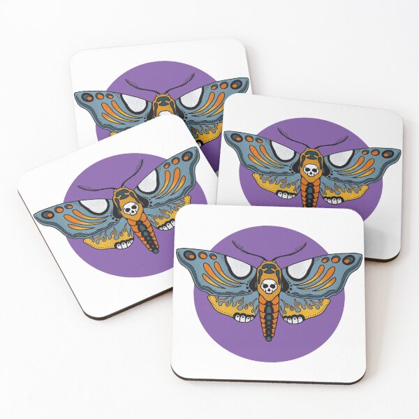 Item preview, Skull Moth designed and sold by Black Cat Artistry.