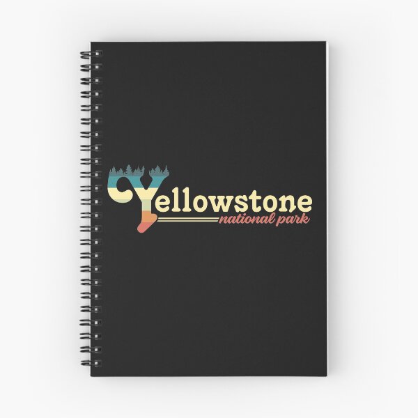 Aperçu de l'œuvre Forêt vintage du parc national de Yellowstone dans le Wyoming créée et vendue par alenaz.