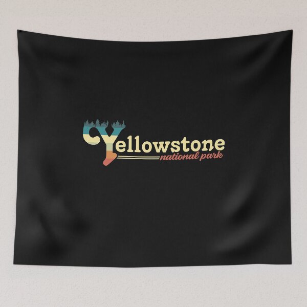 Item preview, Vintage Yellowstone National Park Wyoming Forest  designed and sold by alenaz.