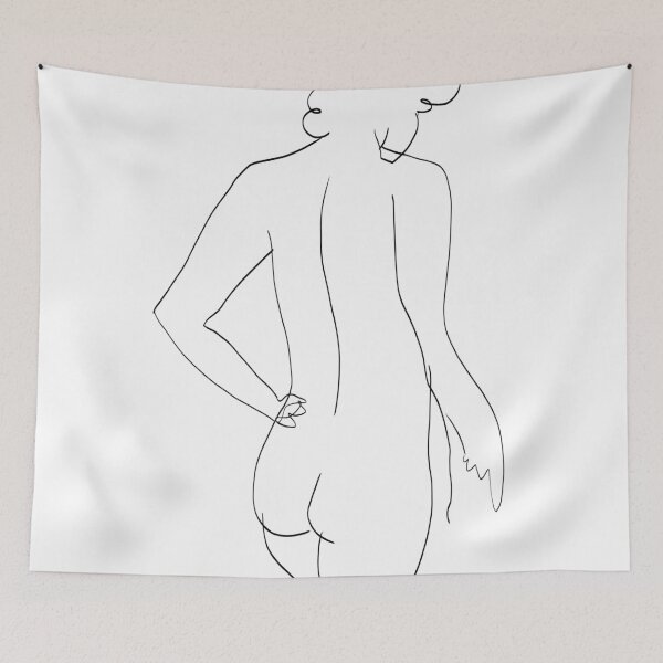 Item preview, Matisse Line Art Figure 3 designed and sold by ShaMiLaB.