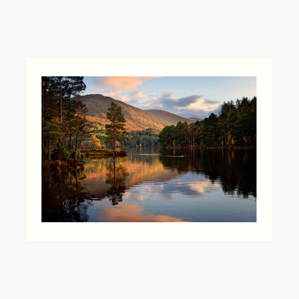 Loch an Eilein Art Print