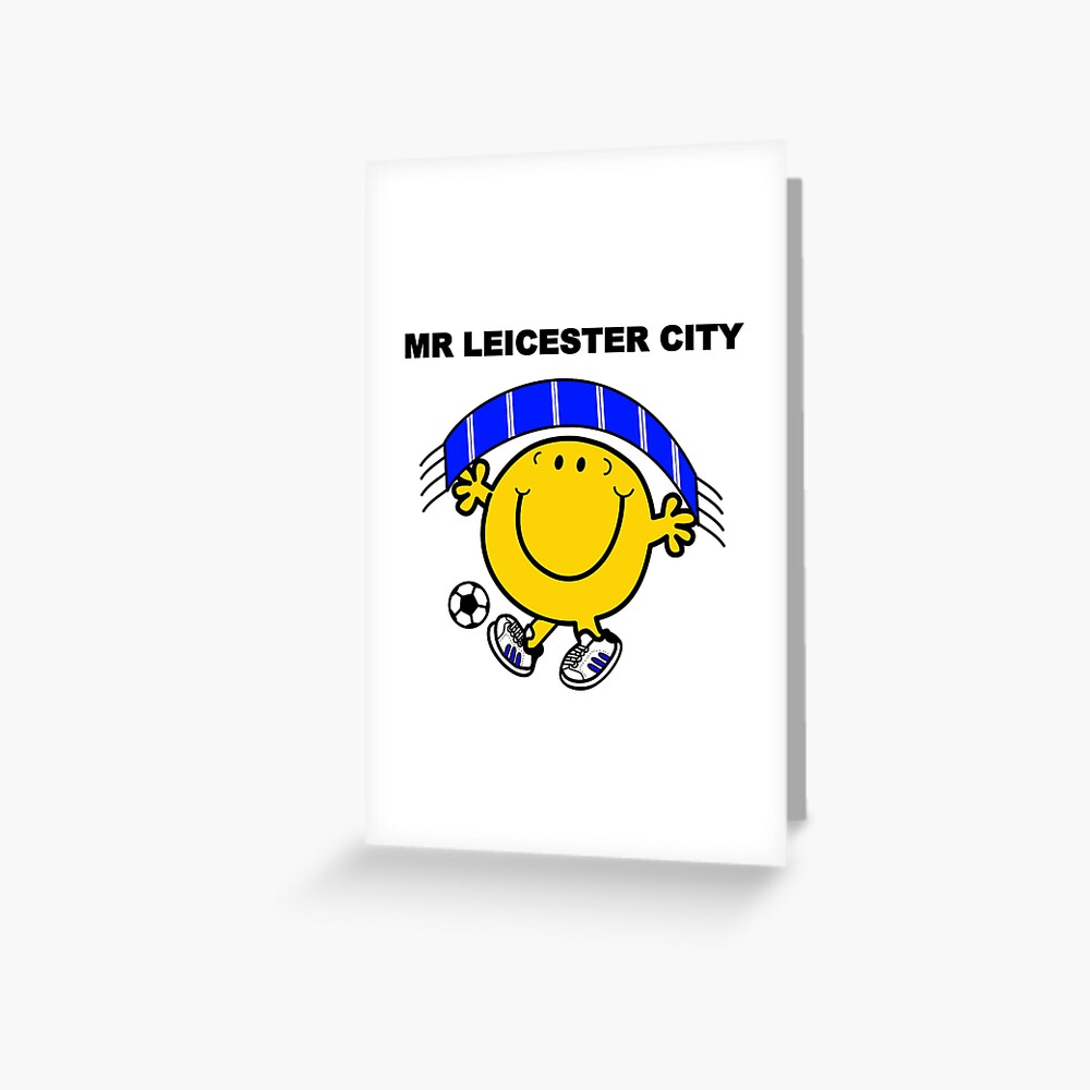 Leicester City Football Greeting Card For Sale By Jenloandfeelo