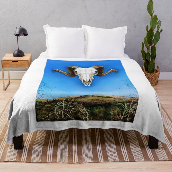 Item preview, Sheep Skull Over Down Tor designed and sold by PeterAndrew.