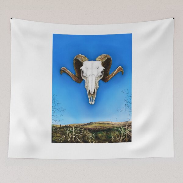 Item preview, Sheep Skull Over Down Tor designed and sold by PeterAndrew.