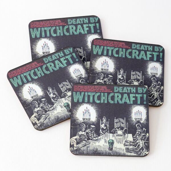 Item preview, Death By Witchcraft Comic Panel designed and sold by toppestpower.