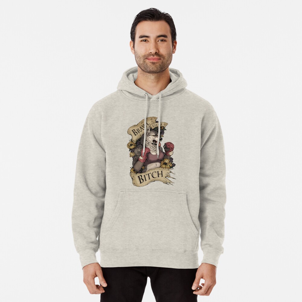 Item preview, Pullover Hoodie designed and sold by WOLFSKULLJACK.