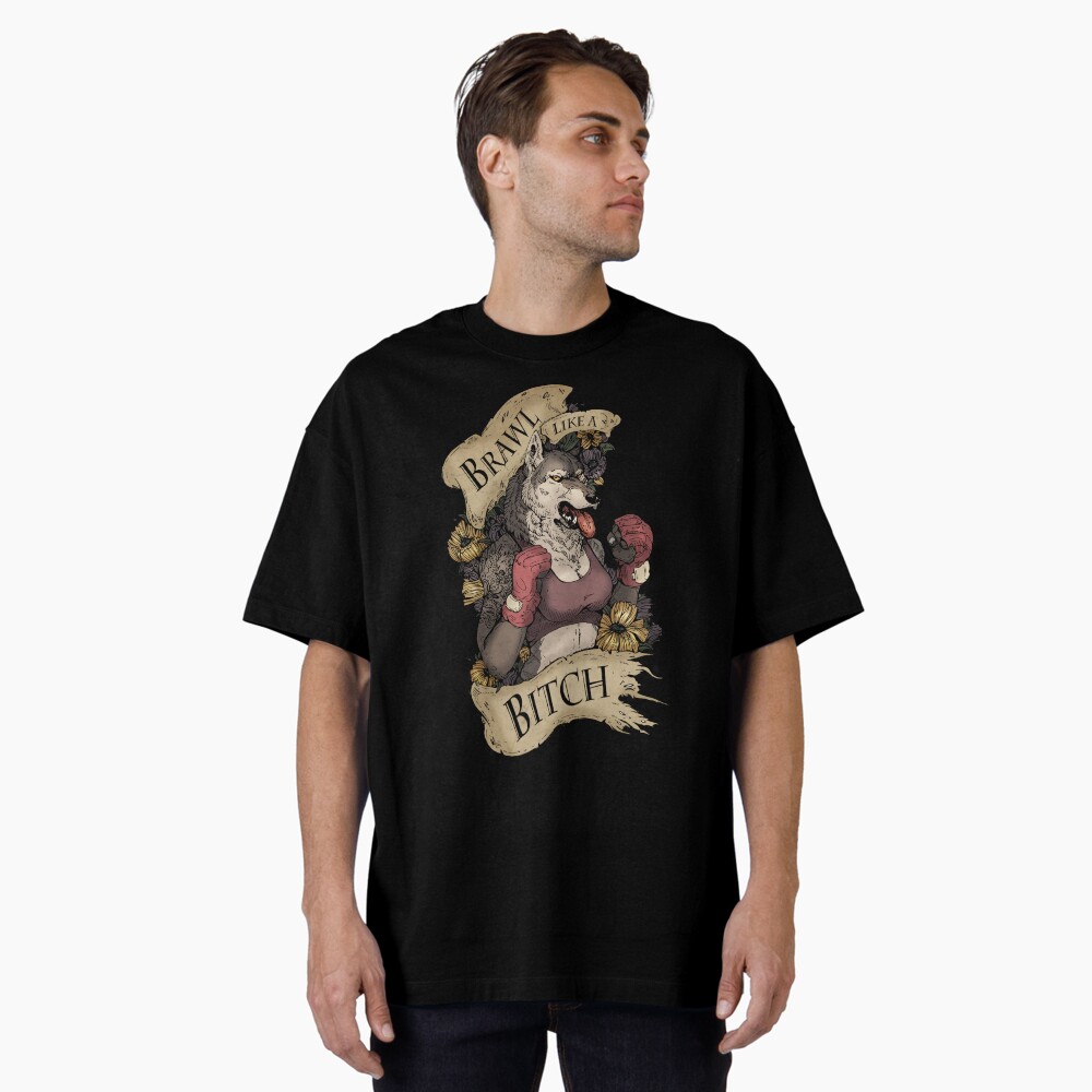 Item preview, Oversized T-Shirt designed and sold by WOLFSKULLJACK.