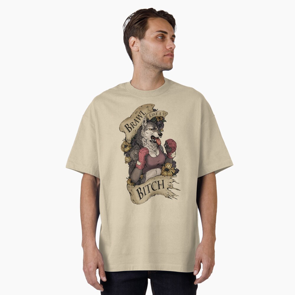 Item preview, Oversized T-Shirt designed and sold by WOLFSKULLJACK.