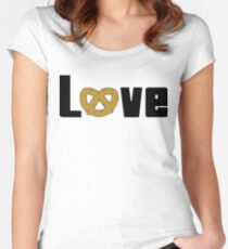 Love Pretzels Women's Fitted Scoop T-Shirt