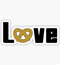 Love Pretzels Sticker