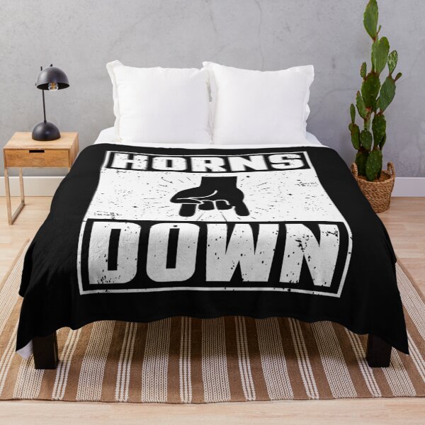 Item preview, Horns Down Football fan sign  designed and sold by alenaz.